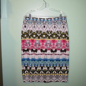 Cristina multi colored Patterned Skirt